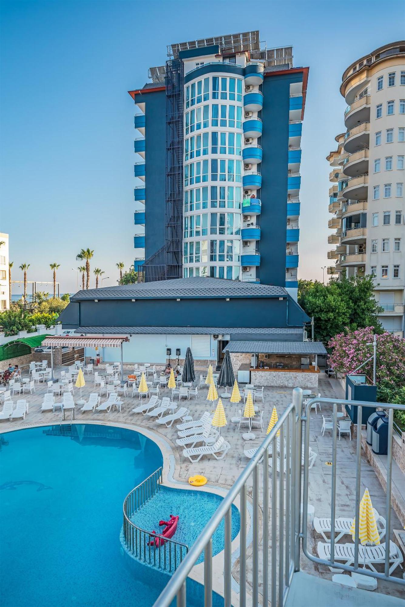 Arsi Blue Beach Hotel Alanya Exterior foto